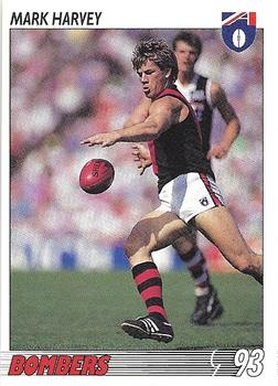 1993 Select AFL #129 Mark Harvey Front